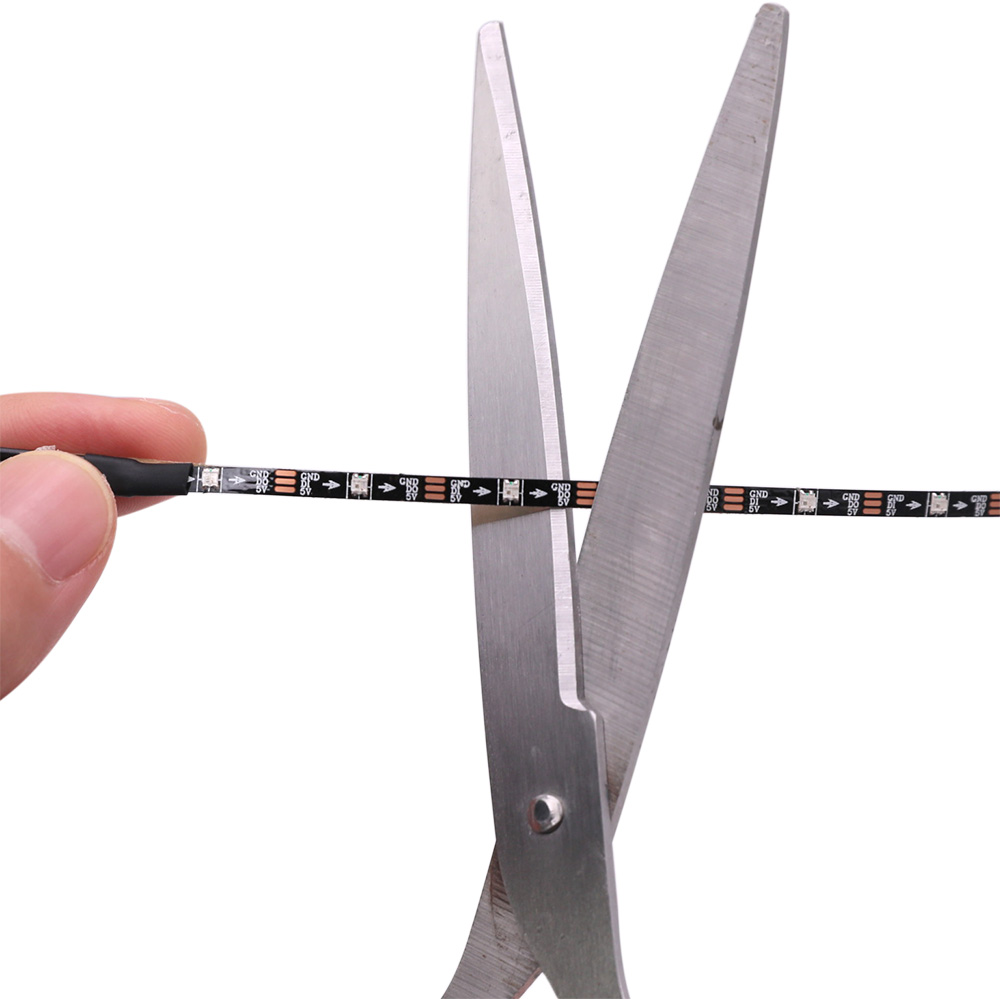 Narrowest 3mm SK6812 RGB Individually Addressable 5V LED Strip 3.28ft - Black PCB Narrowest 3mm SK6812 RGB Individually Addressable 5V LED Strip 3.28ft - Black PCB